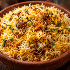 Veg Biryani with Raita
